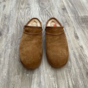 UGG Brown Suede Women's Slippers